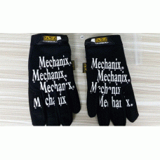 Перчатки с пальцами Mechanix Wear чёрные