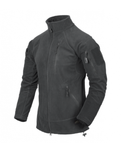 Куртка флисовая ALPHA TACTICAL Grid Fleece - Shadow Grey HELIKON -TEX