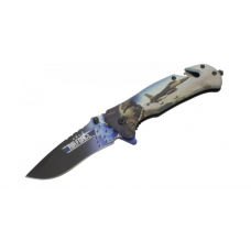 Нож карманный ALBAIONX RESCUE KNIFE 3D PRINT AIR FORCE