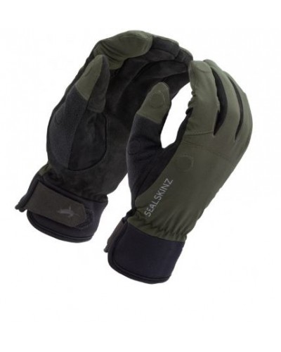 Водонепроницаемые всепогодные спортивные перчатки SEALSKINZ олива