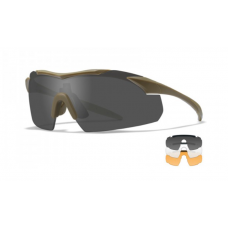 Защитные очки WILEY X VAPOR 2.5 дымчатые/прозрачные /ржавчина песок оправа